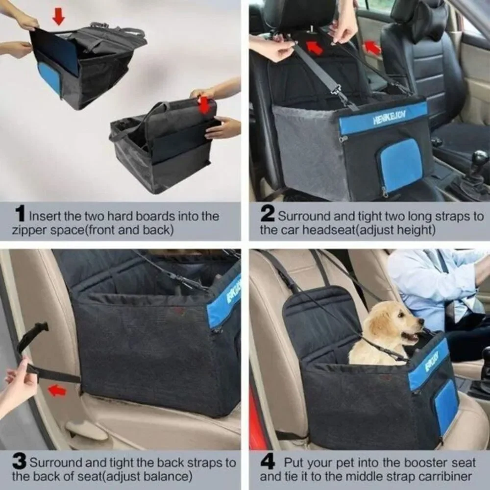 Carseat Small Dog Car Seat Dog Booster Booster Trip Waterproof‎